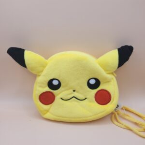 Pikachu Face Plush Pouch