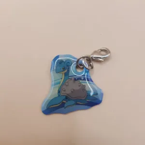 (Clearance) Lapras Sun & Moon Metal Charm