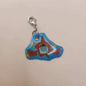 (Clearance) Rotomdex Sun & Moon Metal Charm