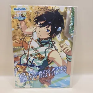Hokuto Hidaka Happy Birthday Animate Cafe Postcard