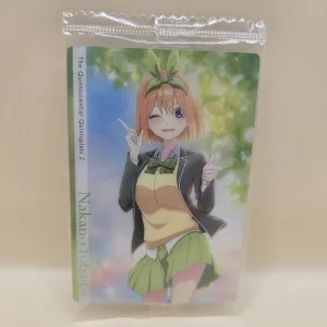 Yotsuba Nakano Reflective Wafer Card