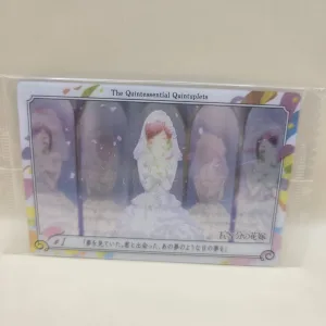 The Quintessential Quintuplets Episode 1 Wafer Card